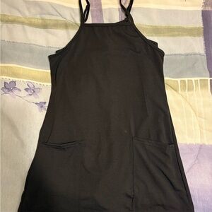 Black Girls Jumper w/ Adjustable Straps